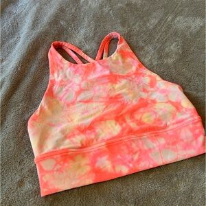 LuluLemon tie-dye sports bra. Size small